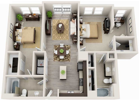 B1 - Forsyth floor plan